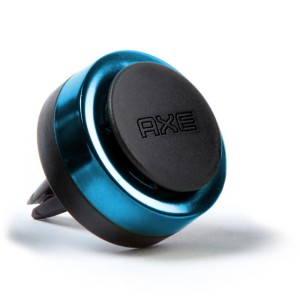 Axe Auto Lufterfrischer Mini Vent Alaska, blau, zur Anbringung am Lüftungsschlitz.