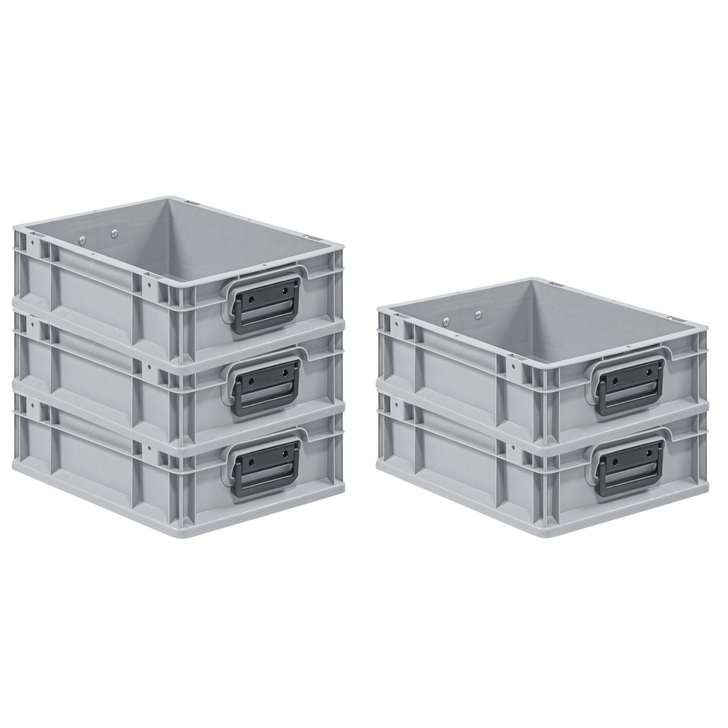 PROREGAL Spar Set 5x Eurobox Nextgen Portable Duo HxBxT 12 x 30 x 40 cm 11 günstig online kaufen