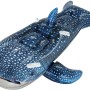 Bestway Schwimmtier Walhai, blau mit weißen Punkten, für 2 Kinder ab 3 Jahren.