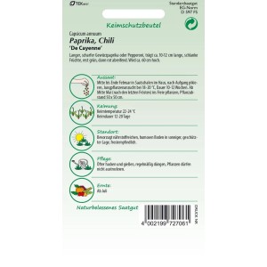 SAMEN PFANN Paprika De Cayenne