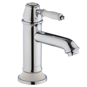 PaulGurkes Nostalgie Waschtischarmatur, Einhandmischer im Retro-Design aus Metall.