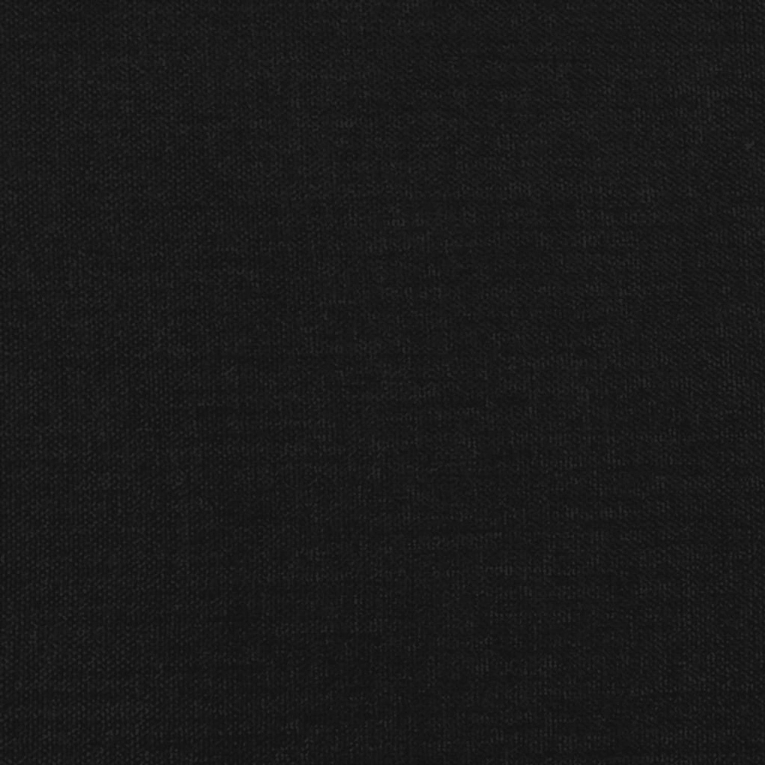 Detailaufnahme des schwarzen Stoffbezugs vom vidaXL Boxspringbett, 120x200 cm.