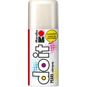 Marabu do it Colorspray Pearl Perlmutt-Weiß, 150ml Dose Buntlack-Spray.