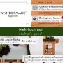 WONDERMAKE Pflanztisch Kirschbaum auxilium1: Gärtnertisch mit Arbeitsfläche, Schubladen und Haken.
