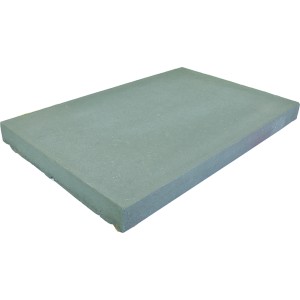 Graue EHL Mauerabdeckplatte, 50x25x4 cm, für Mauersysteme und als Mauerkrone.