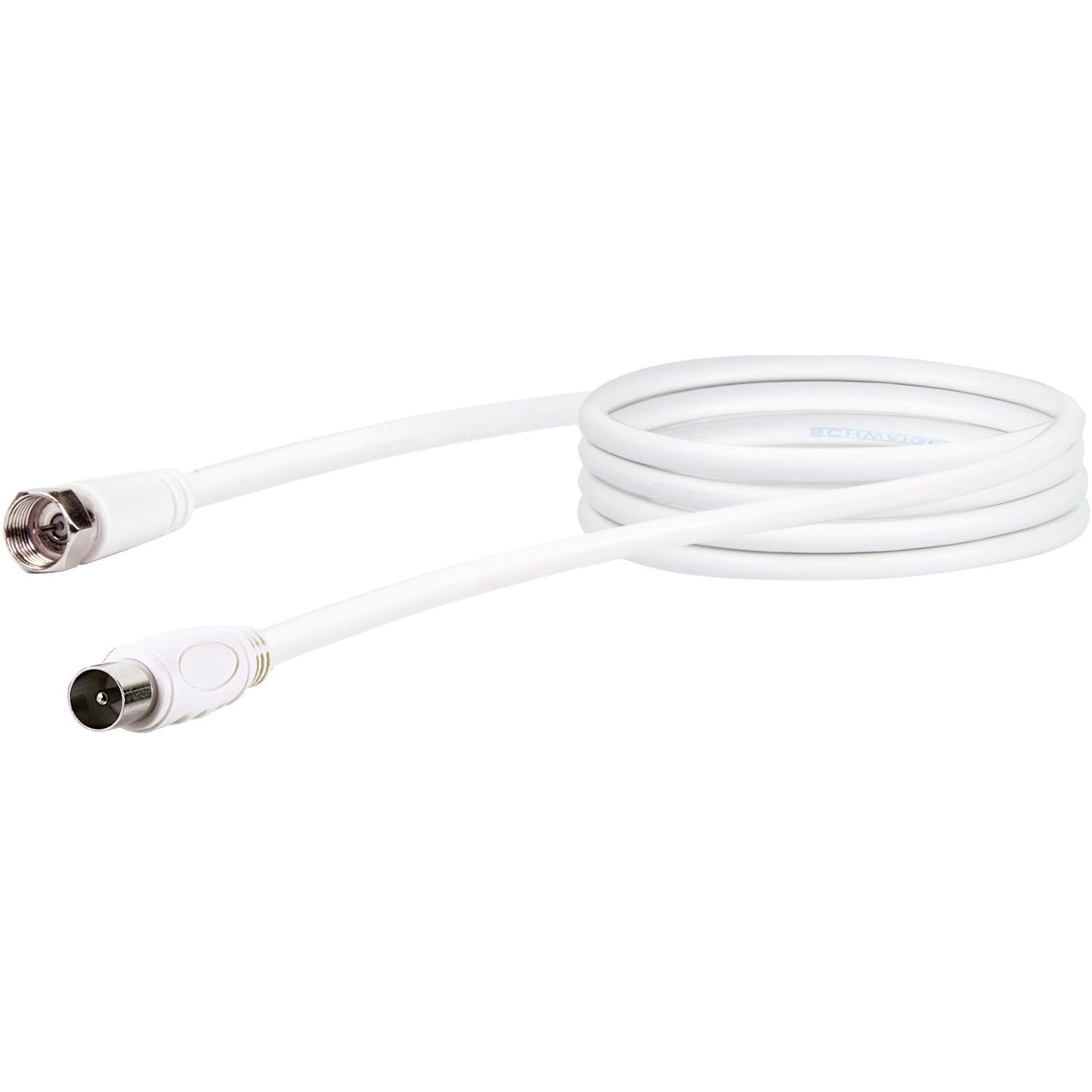 Schwaiger SAT-Anschlusskabel 75 dB 1,5 m F-Stecker/IEC-Stecker