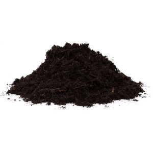 Nahaufnahme von Floragard Bio-Universalerde, torffreie Erde für Pflanzen.