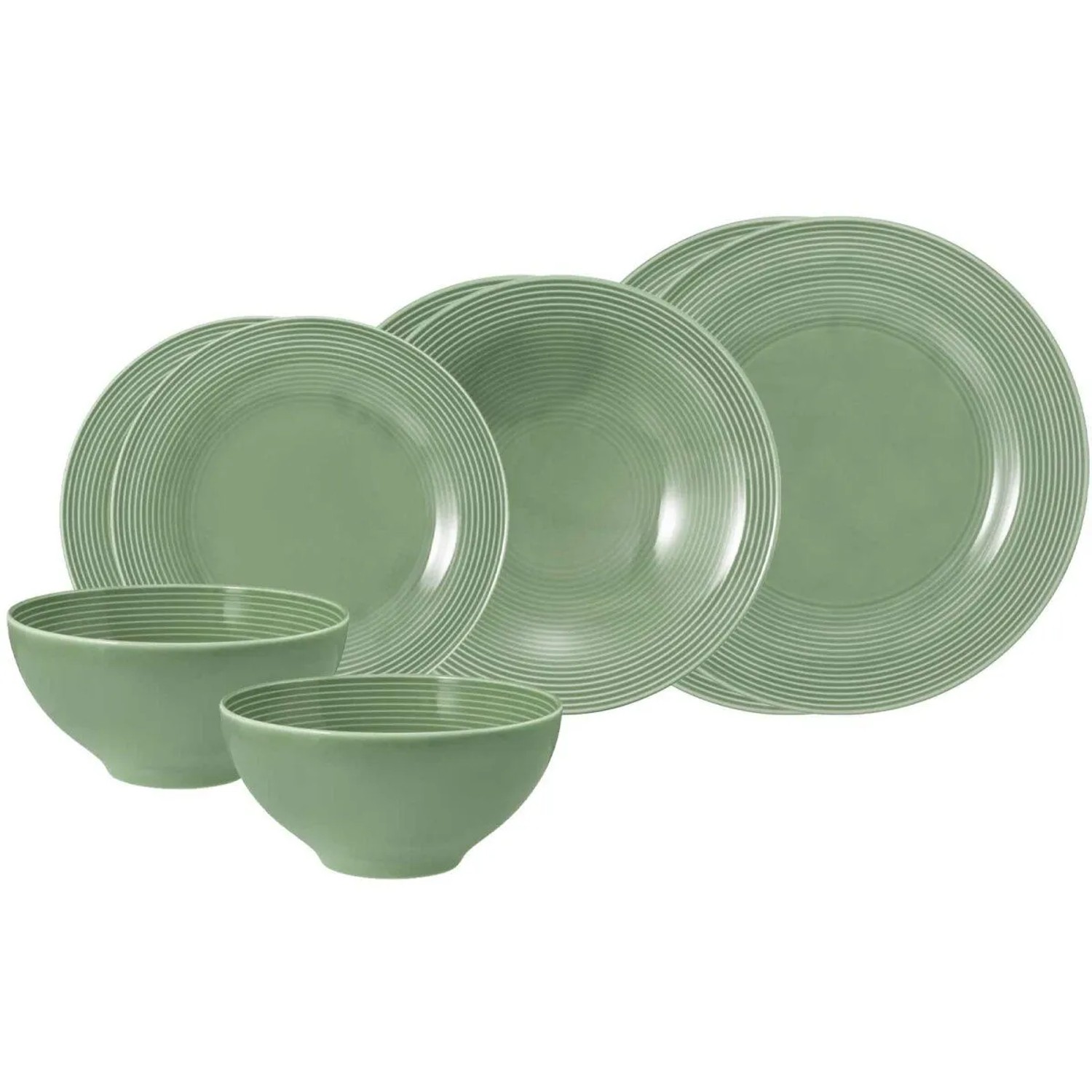 Seltmann Weiden Beat Color Glaze Einsteiger-Set 8-teilig Salbeigrün