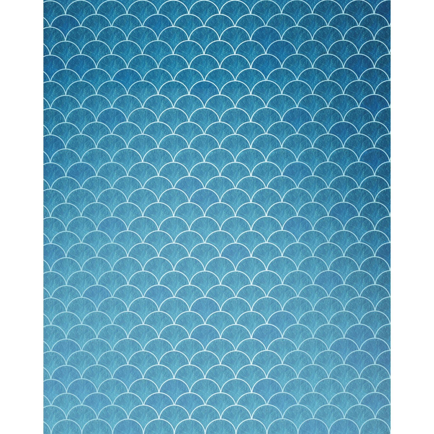 Sanders & Sanders Fototapete Art Deco Blau 200 x 250 cm 611959 günstig online kaufen