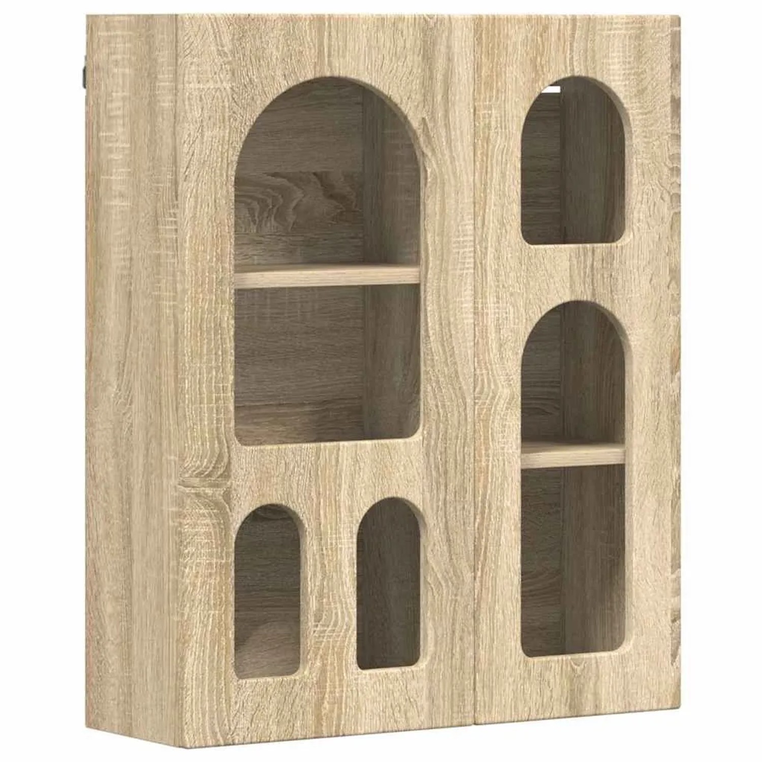 vidaXL Hängeschrank Sonoma-Eiche 59 x 20 x 71,5 cm Holzwerkstoff 891356