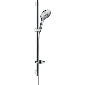 Hansgrohe Raindance Select S 150 3jet Brauseset mit Brausestange (90cm) in Chrom.