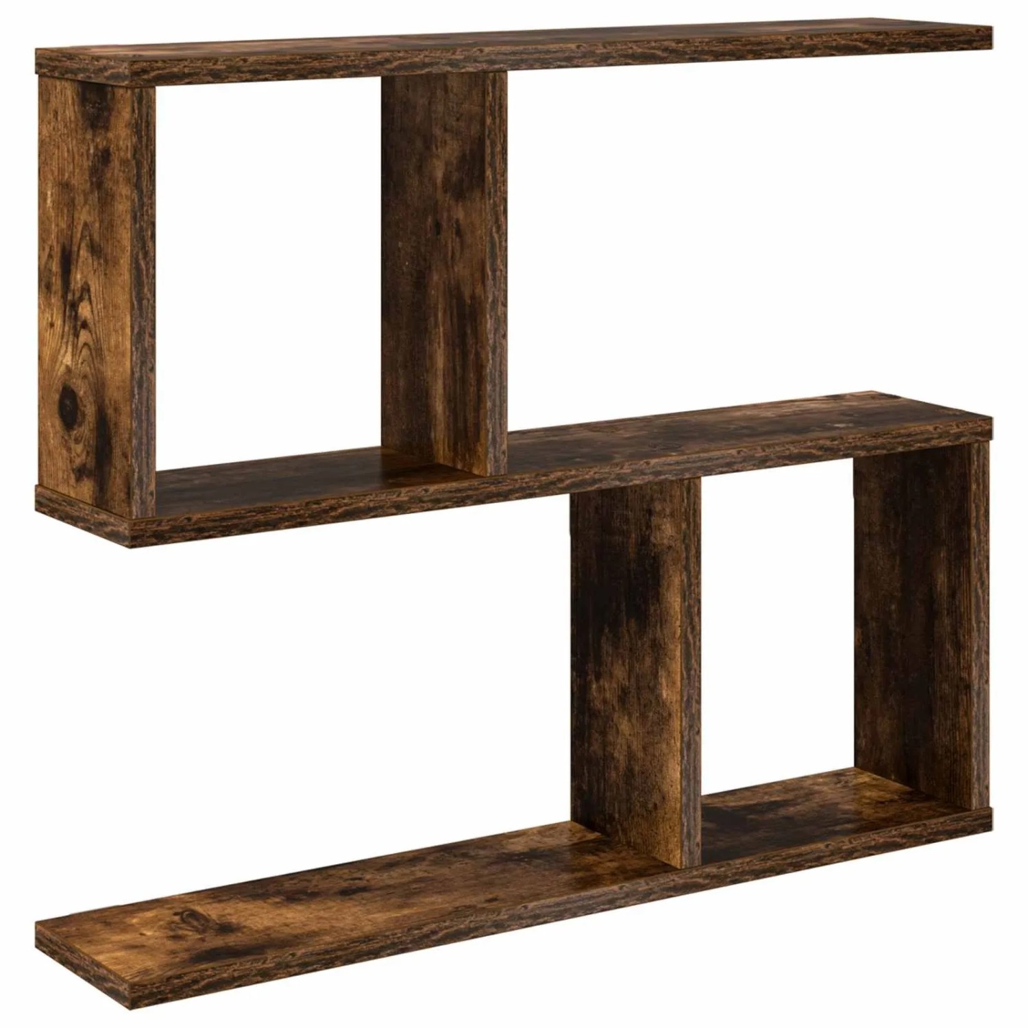 vidaXL Wandregal Raucheiche 60 x 12 x 50,5 cm Holzwerkstoff 8012256