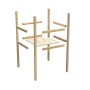 Karibu Spielturm Lotti mit Plattform aus Holz, Gerüst für Garten und Kinder.