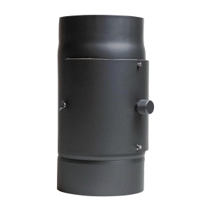 Dunkelgraues KaminfilterKAT Rauchrohr Ø 150 mm für Kamine & Öfen.