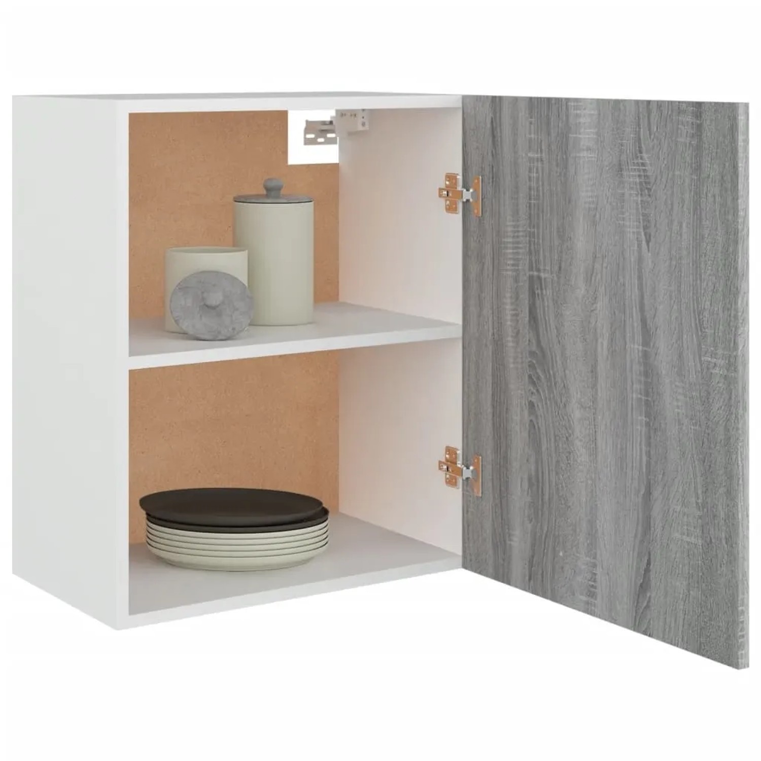 vidaXL Küchenhängeschrank Grau Sonoma 50 x 31 x 60 cm Holzwerkstoff kaufen bei OBI