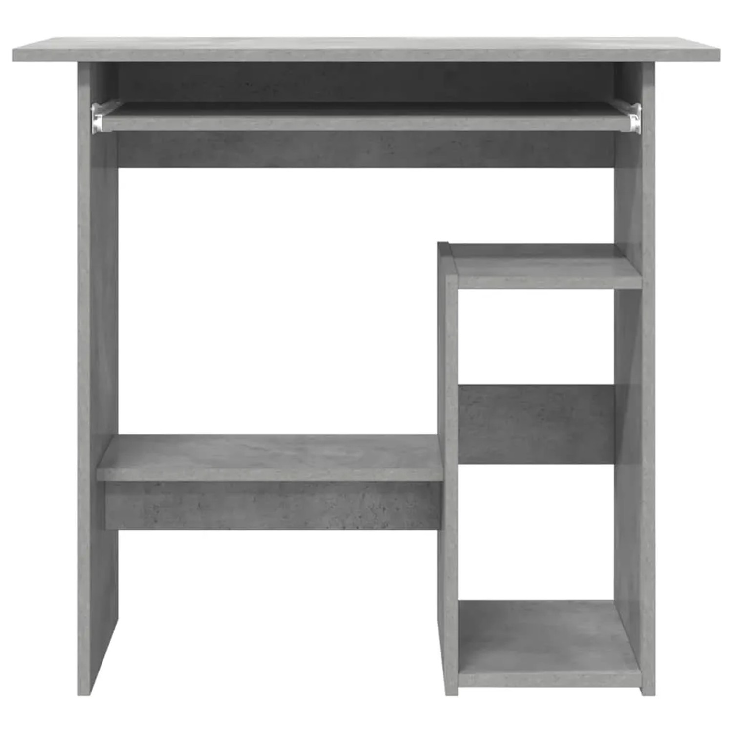 vidaXL Schreibtisch Betongrau 80x45x74 cm Holzwerkstoff 801368_4