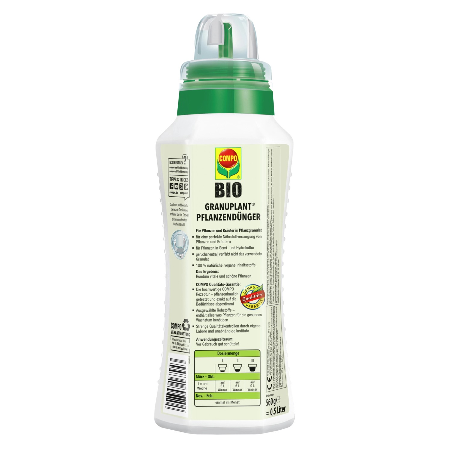 Compo Bio-Flüssigdünger 500 ml günstig online kaufen