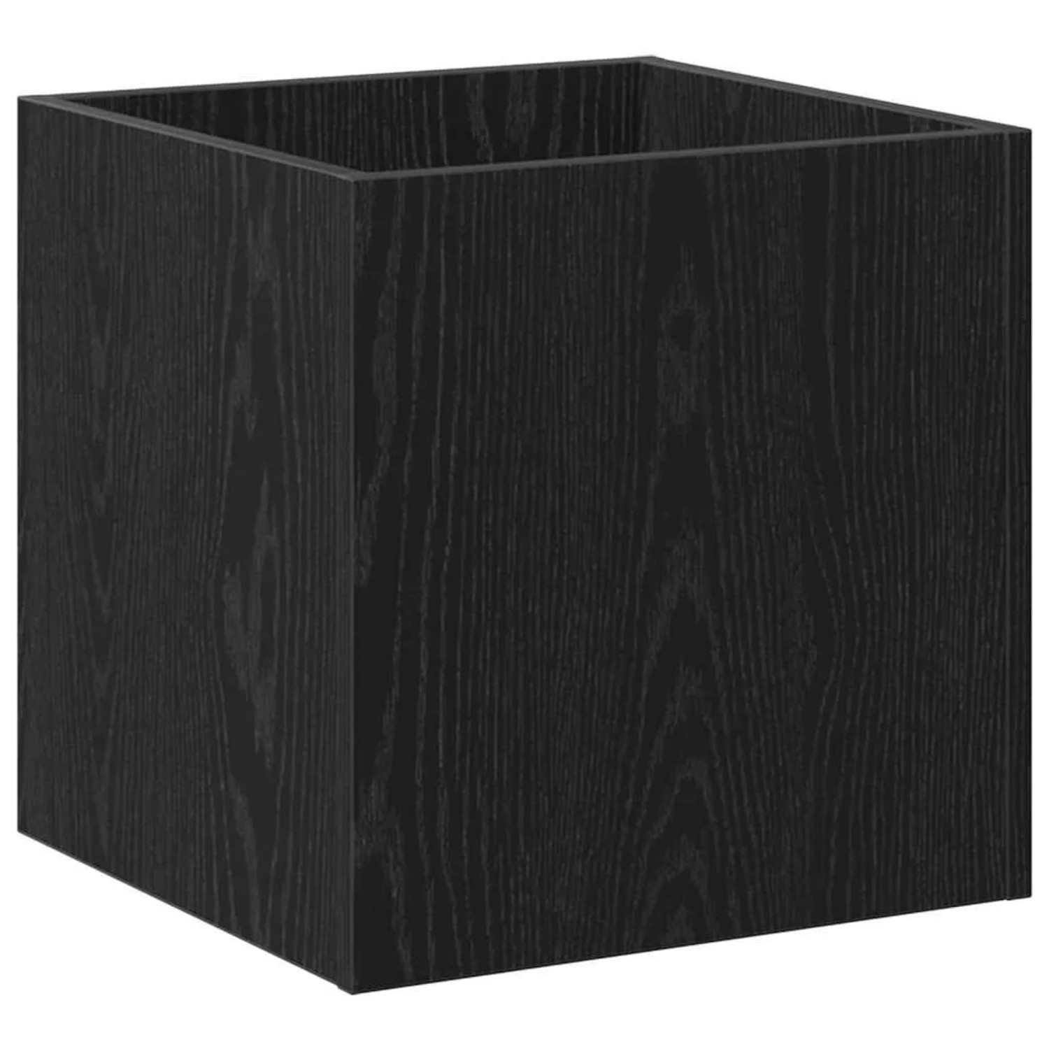 vidaXL Blumentopfschachtel Schwarz Eichen-Optik 40 x 38,5 x 40 cm 862786