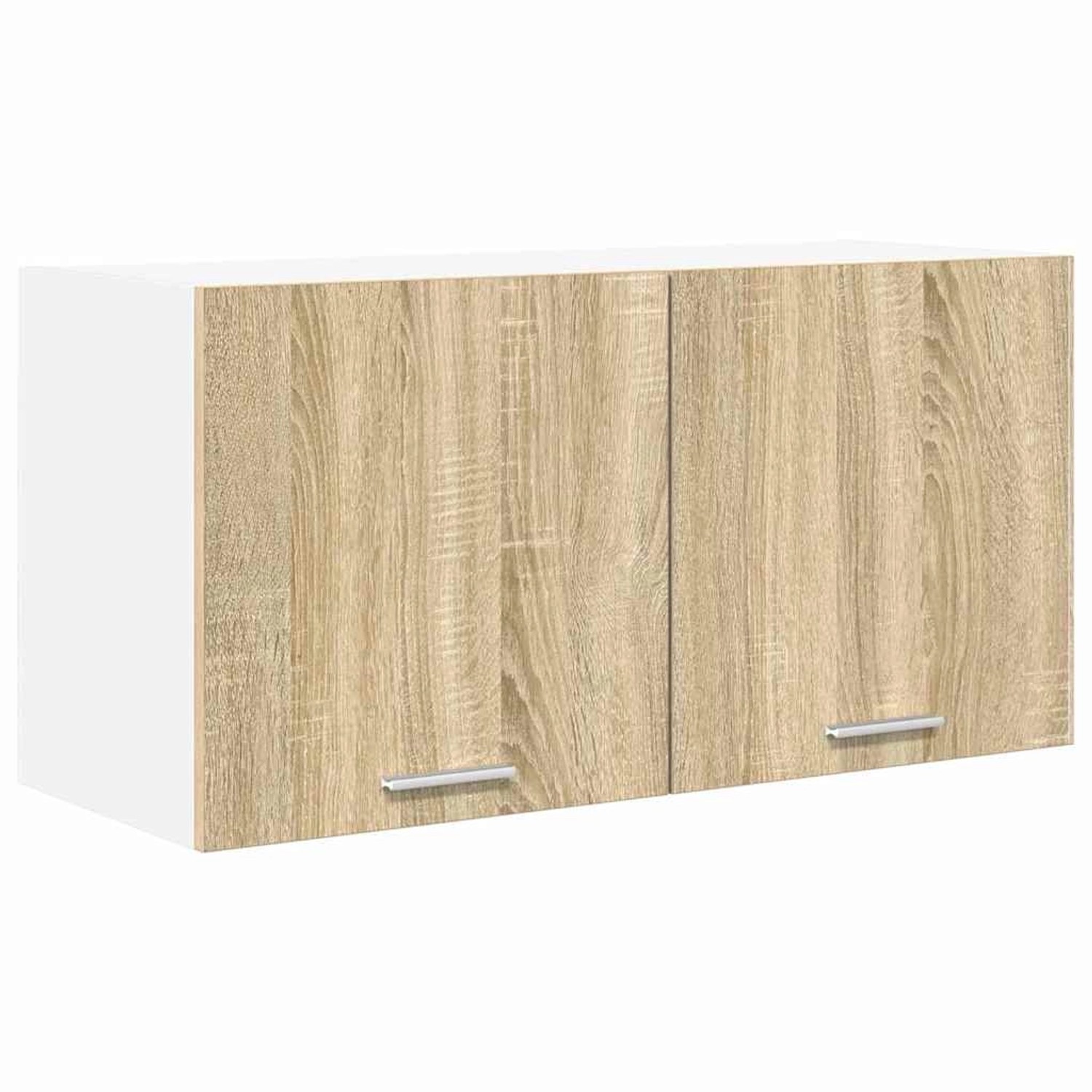 vidaXL Hängeschrank Riga Sonoma-Eiche 80 x 31 x 40 cm Holzwerkstoff 884180