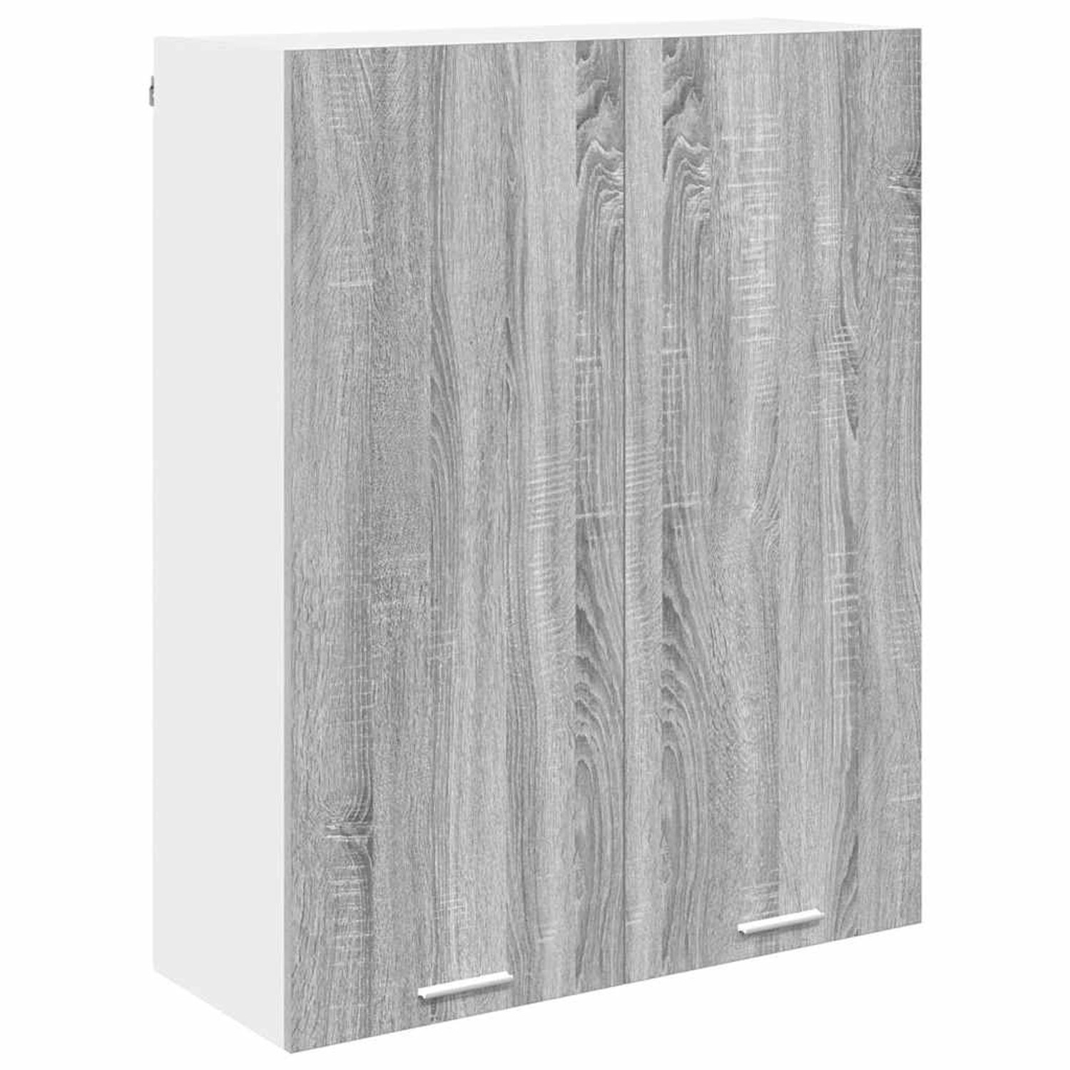 vidaXL Hängeschrank Riga Graues Sonoma 80 x 31 x 100 cm Holzwerkstoff 88436 günstig online kaufen