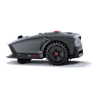 Dreame Mova Mähroboter: Drahtloser Rasenroboter in Grau mit Offroad-Rädern für bis zu 1.000 m².