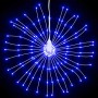 vidaXL Weihnachtsbeleuchtungen Feuerwerk 4 Stk 140 LEDs Blau 17cm 356224_4