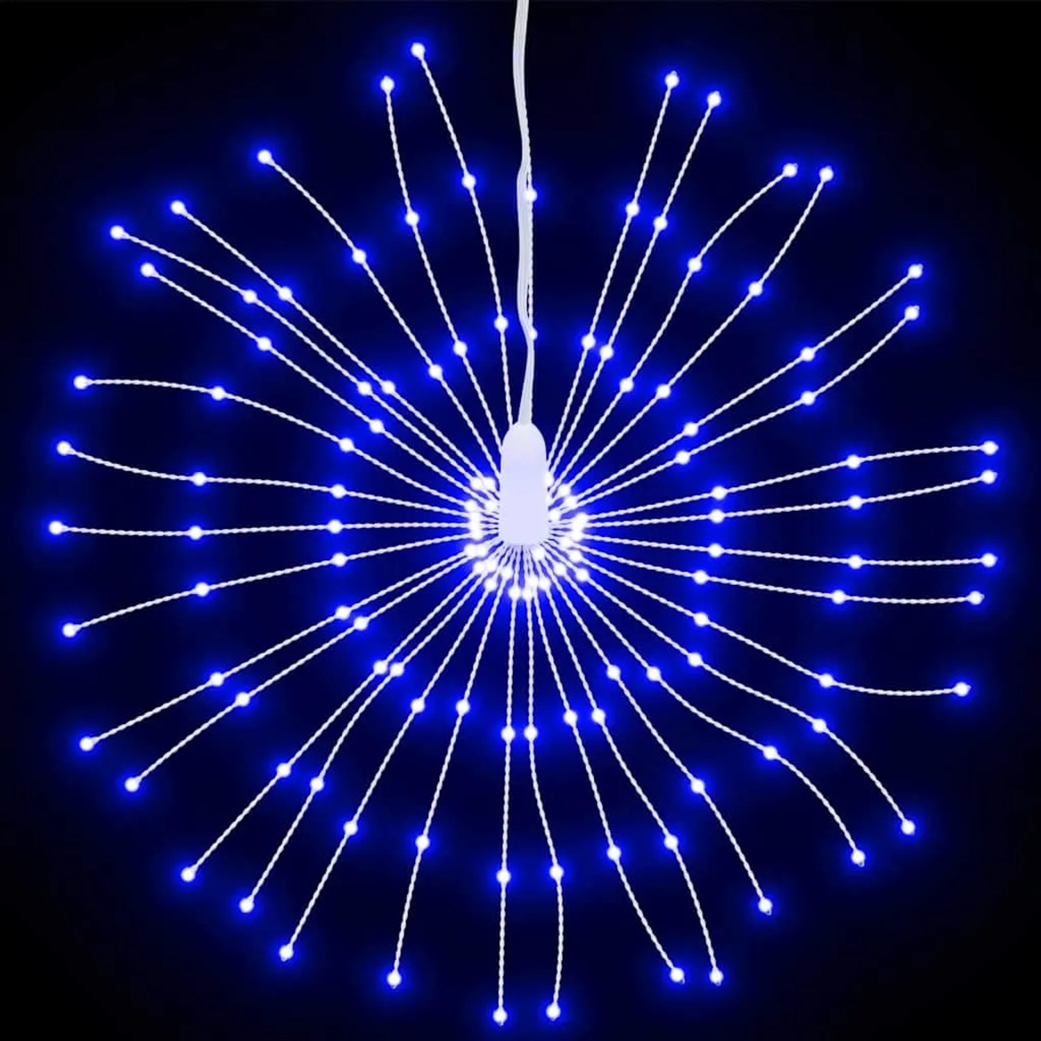 vidaXL Weihnachtsbeleuchtungen Feuerwerk 4 Stk 140 LEDs Blau 17cm 356224_4