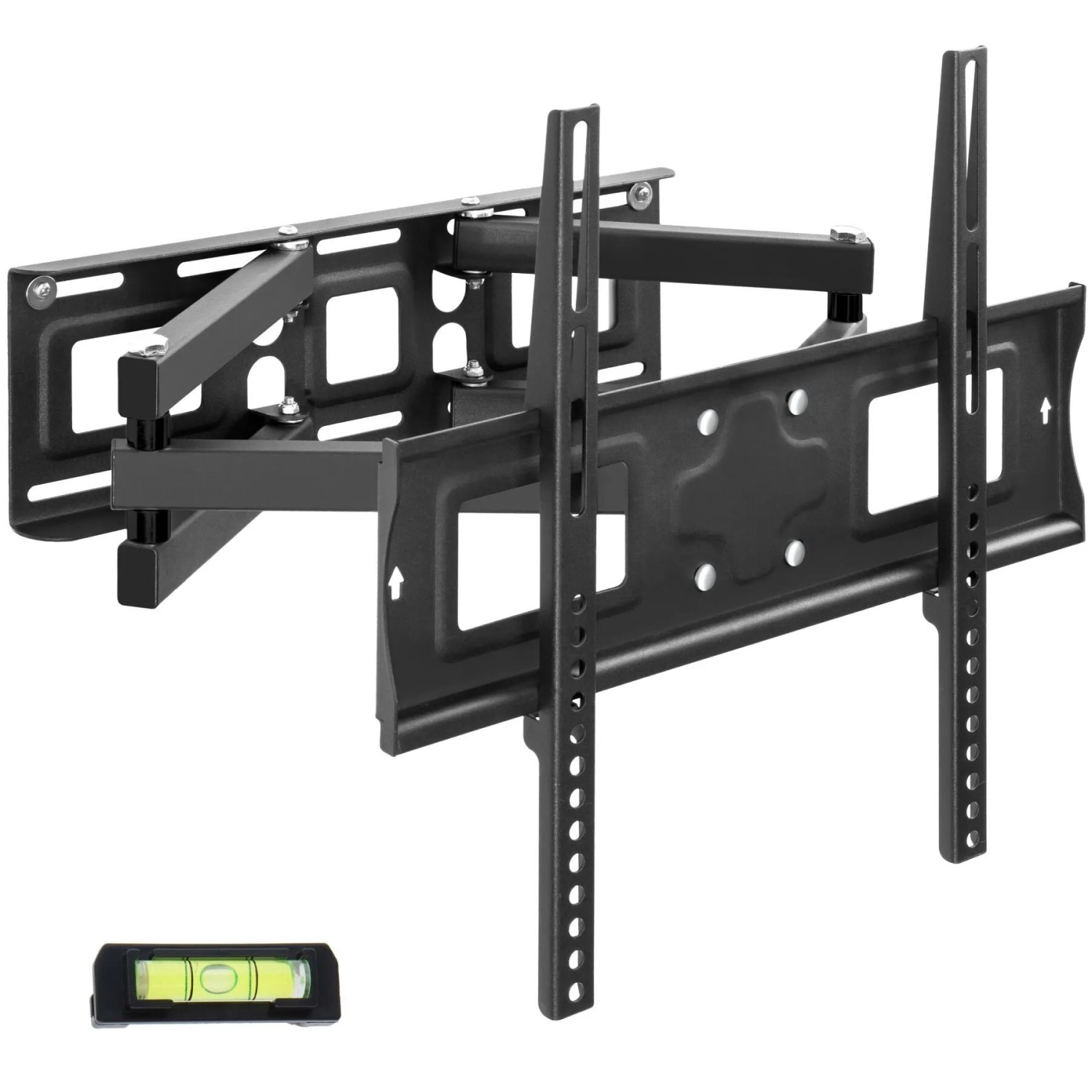 Tectake Tv Wandhalterung  Für 26   75 Zoll  66   191 cm  Max  Vesa 400 x 400  52 x 45 x 40 cm Schwarz