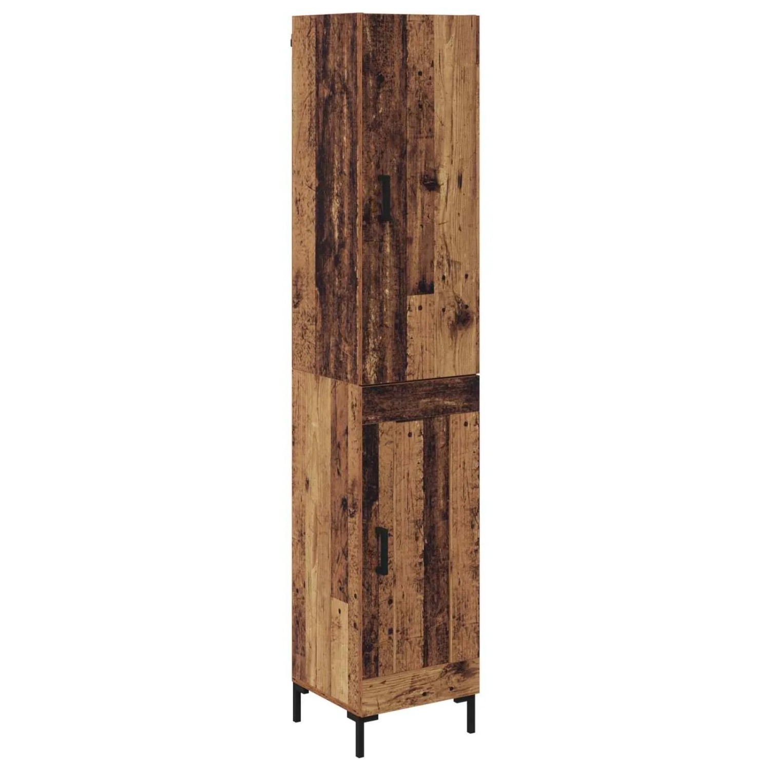 vidaXL Highboard Altholz 69,5 x 34 x 180 cm Holzwerkstoff 3415765 günstig online kaufen