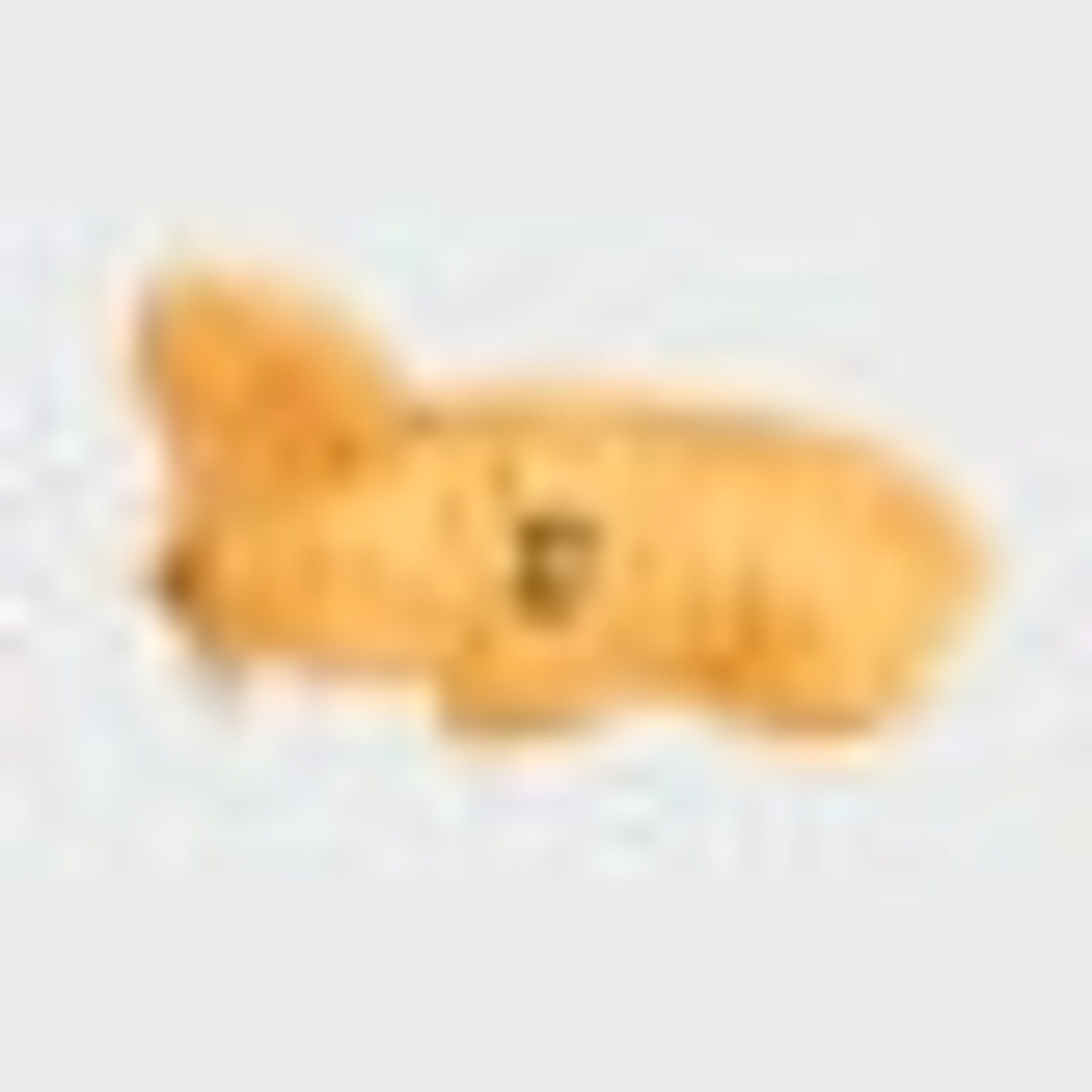 Fashion Dog Hunde-Steppmantel mit Abnehmbarer Kapuze Ocker-Gelb 33 cm