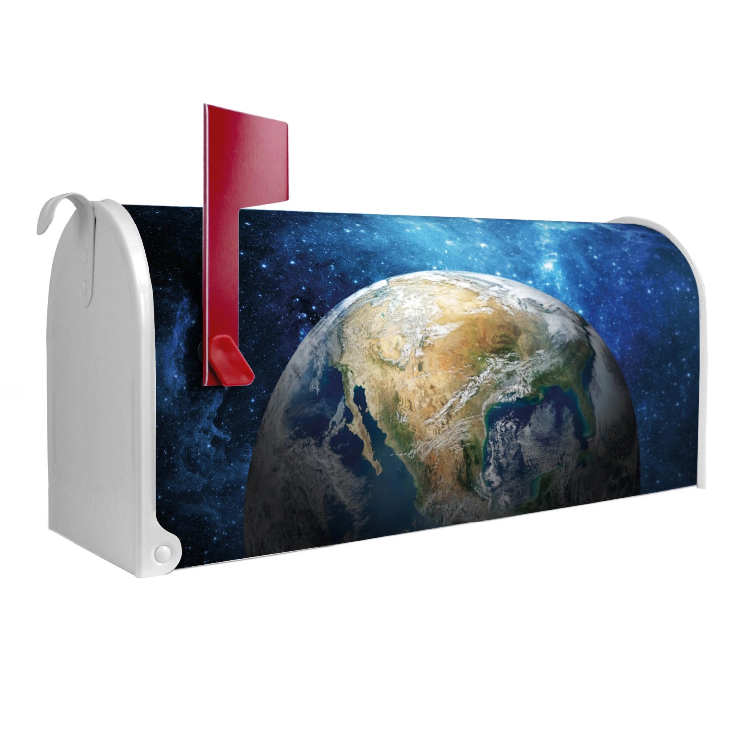 Banjado Amerikanischer Briefkasten Weiß 48x22x16cm US Mailbox Letterbox Pos günstig online kaufen