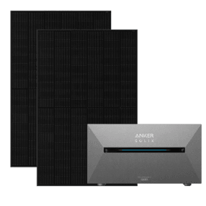 ANKER SOLIX 2 Pro 910W Balkonkraftwerk mit 2×455W JA Solar Module Ohne Halterung