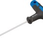 LUX T-Griff Stiftschlüssel, 2,5 mm, für Innensechskant Schrauben, komfortabler Griff.