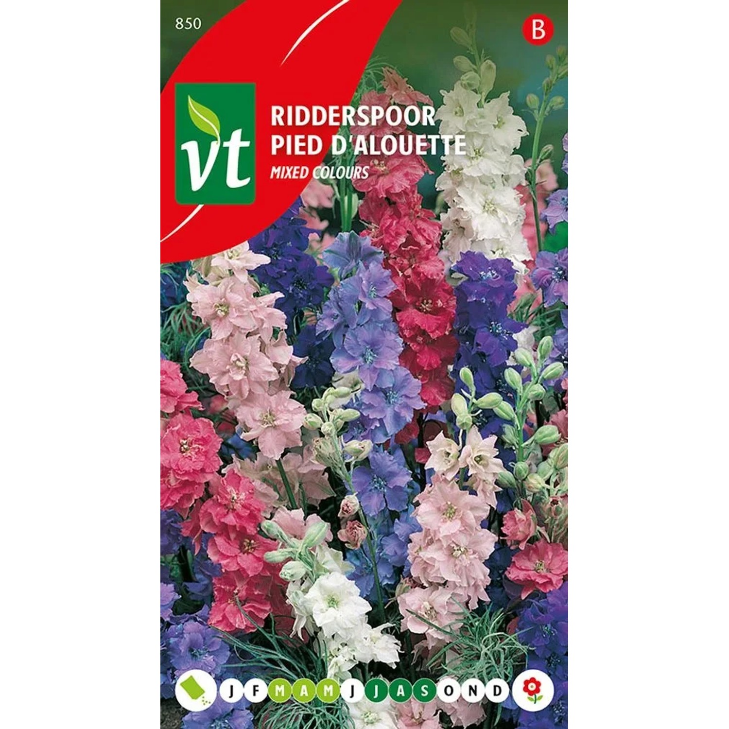 Rittersporn 'Sublime Mix' Saatgut ca. 0,75 g Lange Blütezeit