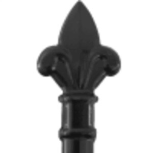 vidaXL Doppelflügel-Gartentor mit Speerspitzen 400x175 cm 145739