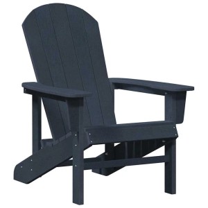 vidaXL Adirondack-Stuhl Marineblau 82 x 74 x 92 cm HDPE 42006622