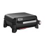 Schwarzer Weber Slate GP 43cm Premium Plancha Gasgrill mit Deckel.