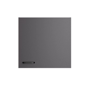 OPTIFIT Aufsatzschrank Kiel420, 60 cm, anthrazit matt, mit Tür und Griff. Hauswirtschaftsraummöbel.