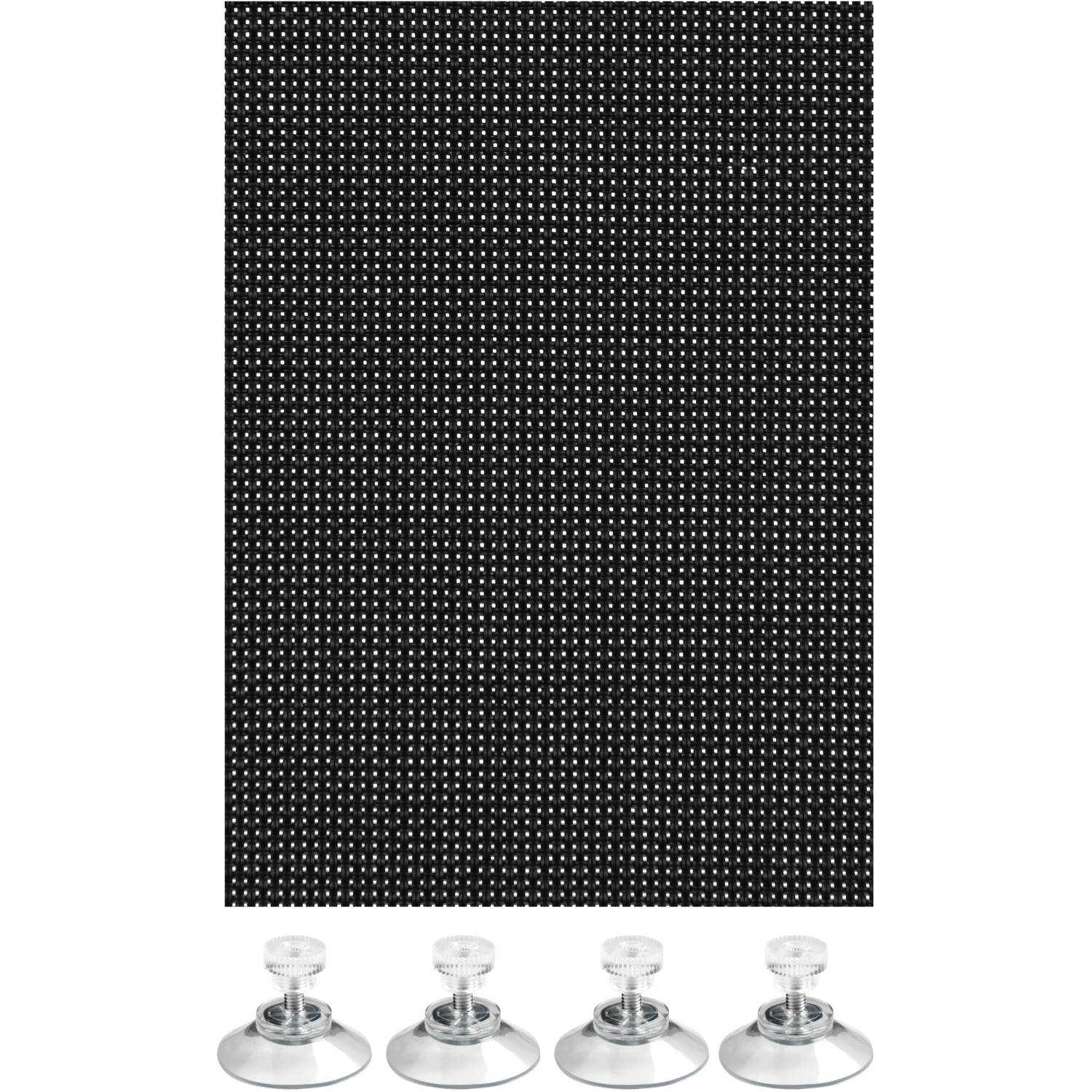 Gardinia Sonnenschutz Schwarz 60 cm x 120 cm 133 g günstig online kaufen