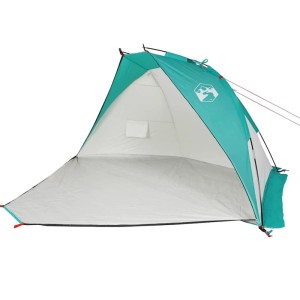 vidaXL Strandzelt Meergrün 268x223x125 cm 185T Polyester 94407
