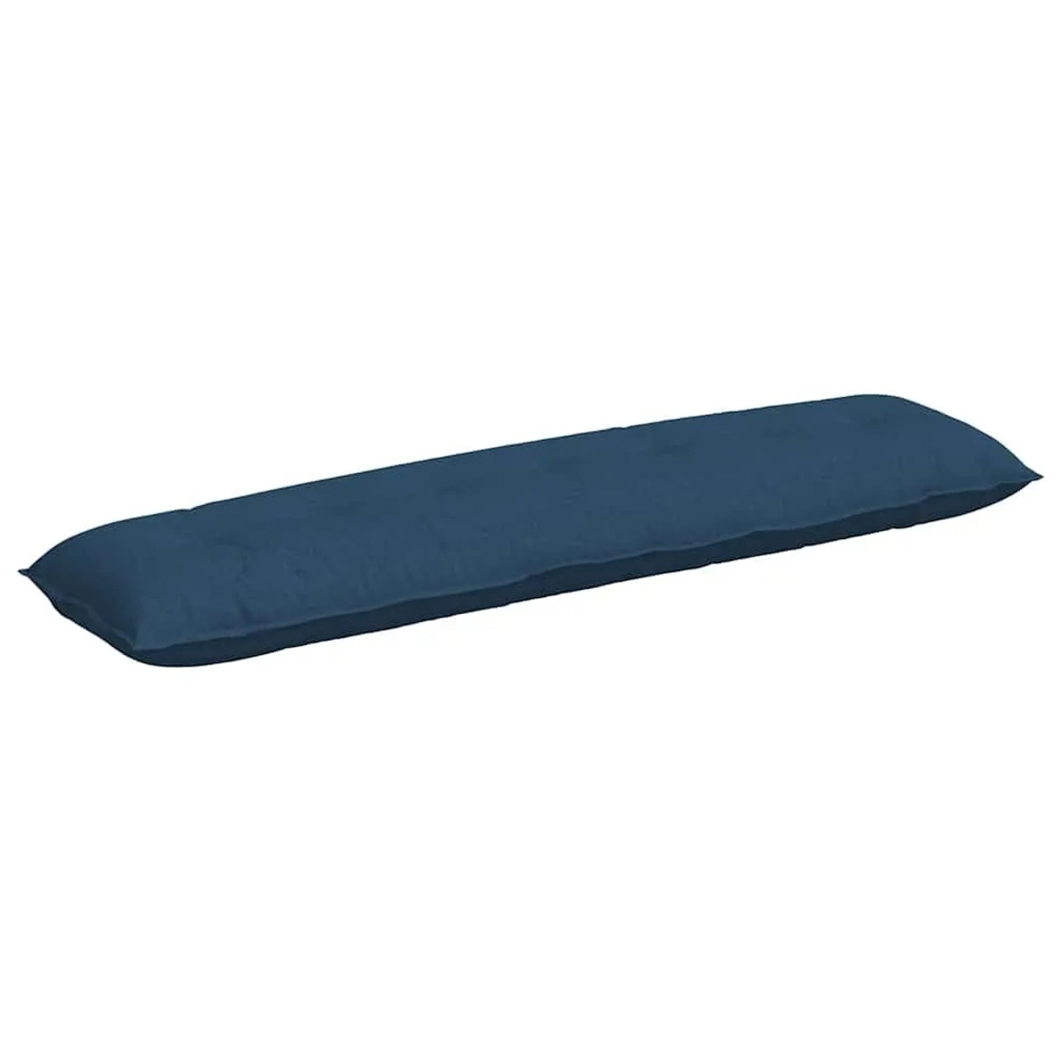 vidaXL Rückenkissen Blau 200 x 19 x 50 cm Stoff 42014967
