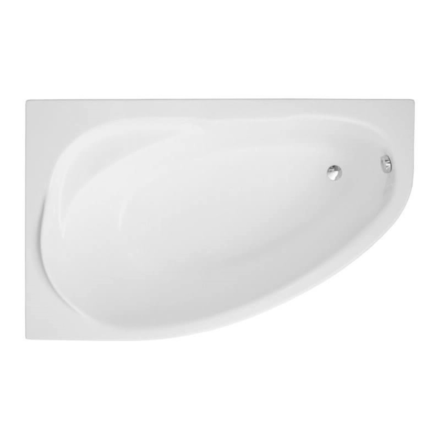 Bad Land Badewanne Eckwanne MAREA 160x100 Links Ablauf Füße günstig online kaufen