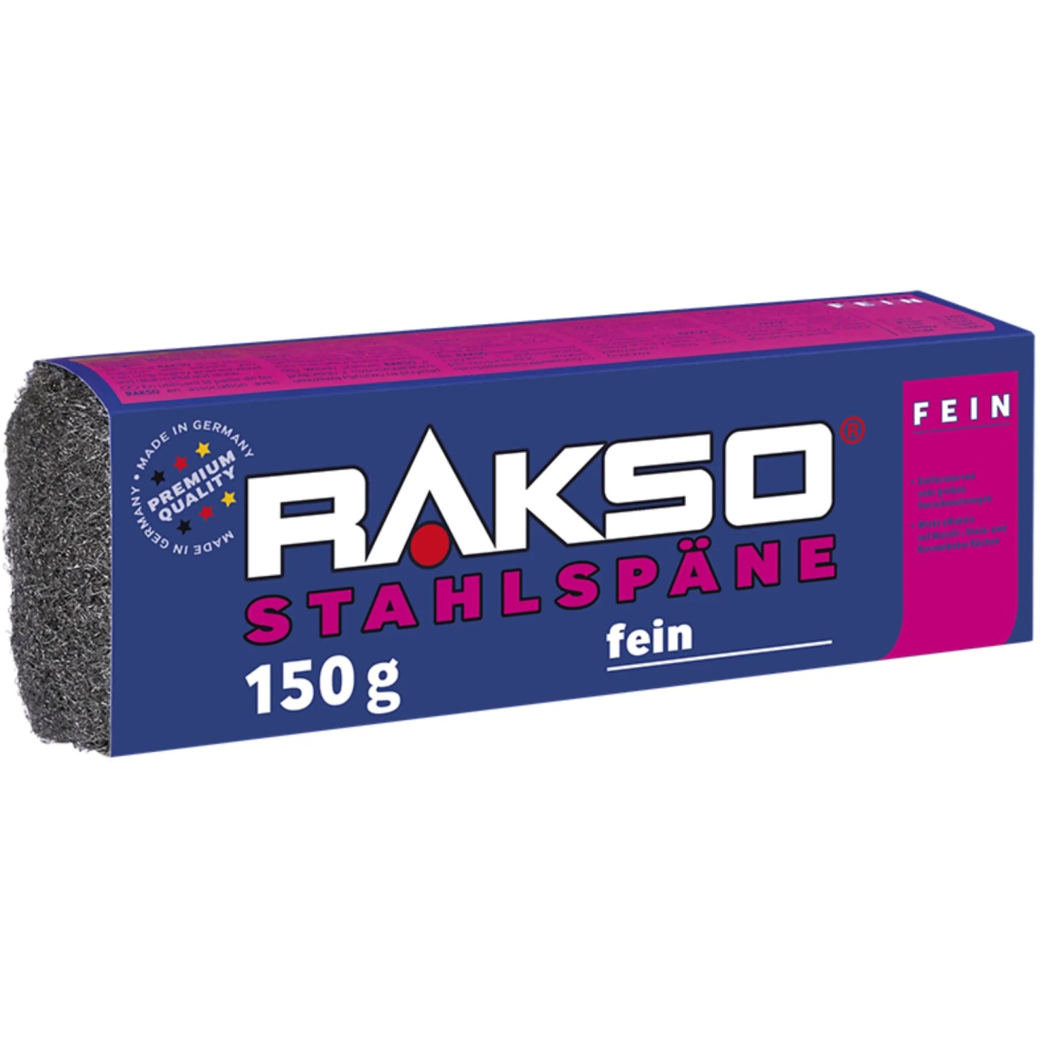 RAKSO Stahlspäne Banderole Sorte Fein 1 x 200g