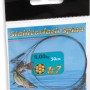 Westline Stahlvorfach Spinn 30cm, 9kg, 2 Stück im Blisterpack. Angelzubehör für Raubfisch.