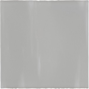 Weiße, glänzende Wandfliese Artisa, Steingut, 15x15 cm, für Innenräume.