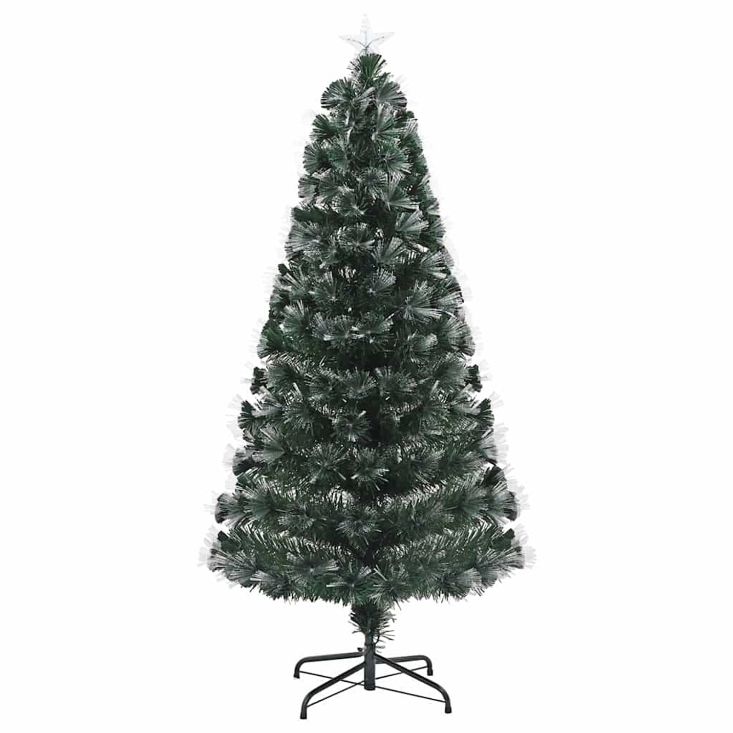vidaXL Künstlicher Weihnachtsbaum Grün 150 cm PVC 42019343