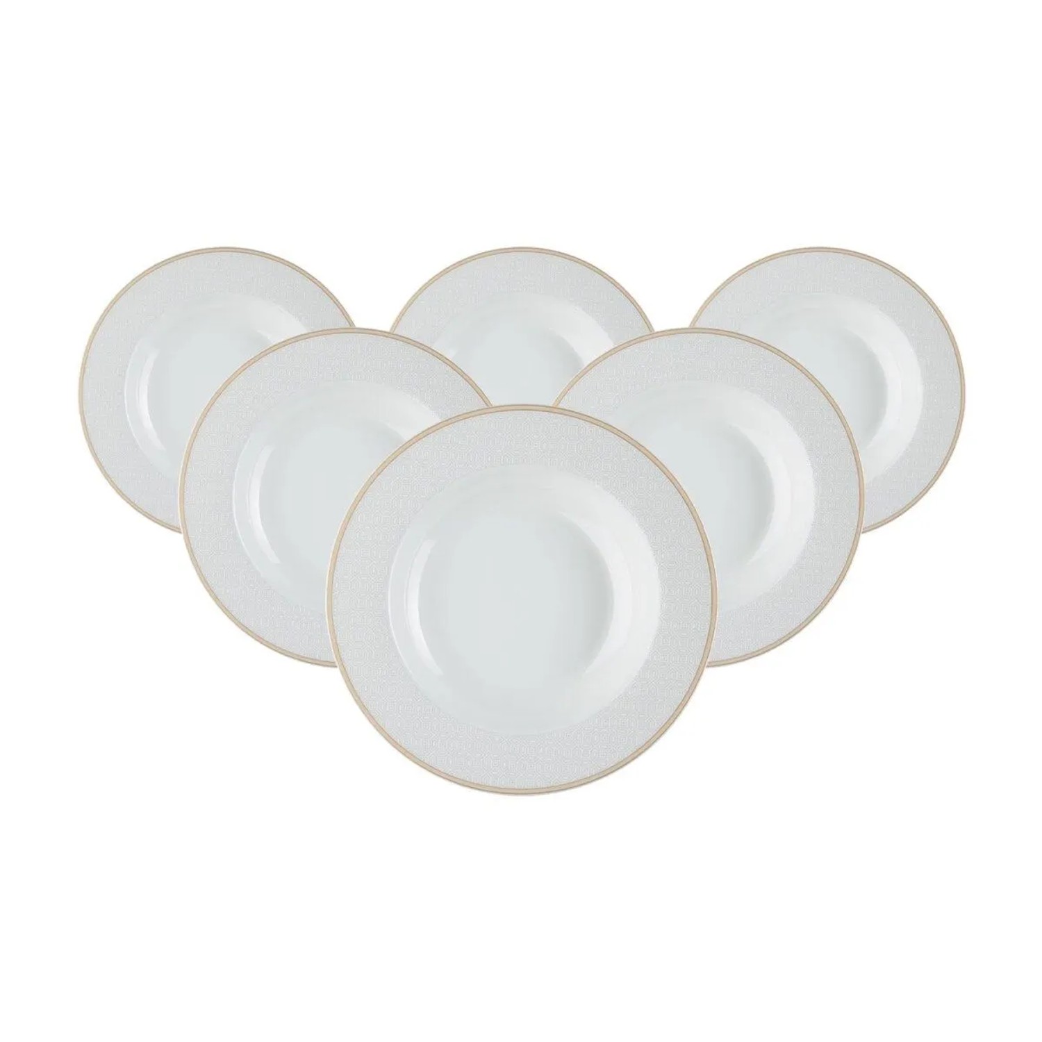Ritzenhoff & Breker Geo Suppenteller 21,5 cm 6er Set