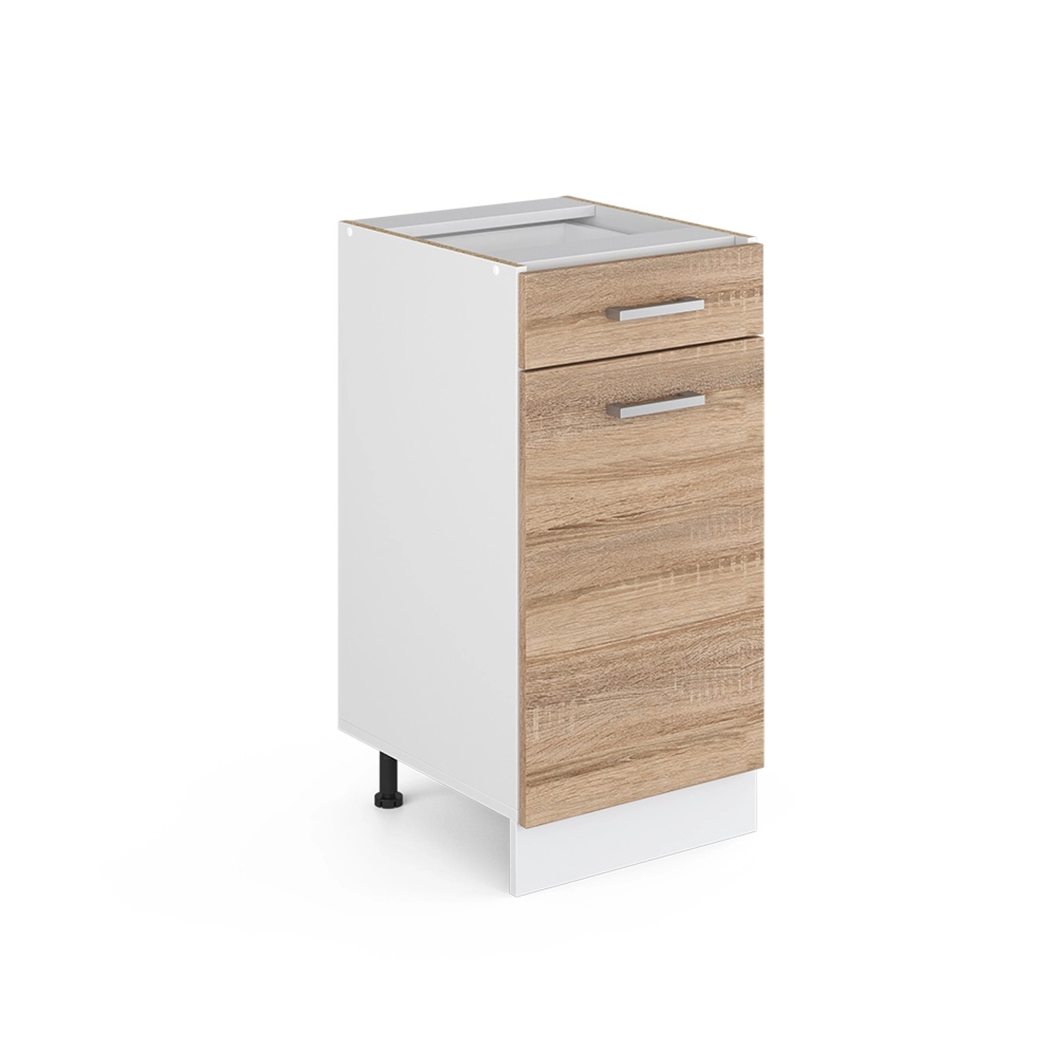 Thumbnail - Vicco Küchenunterschrank R-Line Schubladenschrank für die Küche Sonoma 40 cm ohne Arbeitsplatte