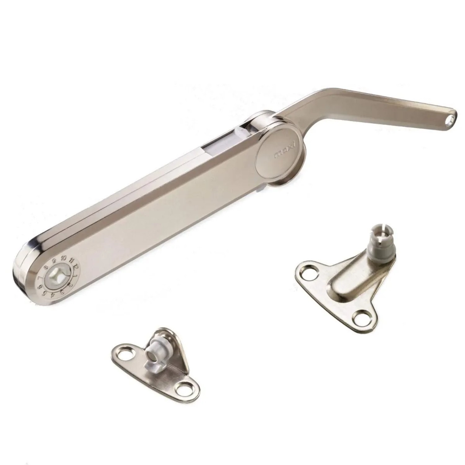 Thumbnail - Kesseböhmer MAXI Klappenstütze Typ A Vernickelt für 0,7 Bis 7,1 kg Klappengewicht und 300 Bis 1000 mm Schrankhöhe