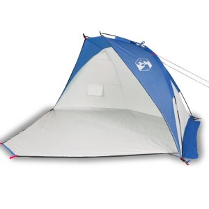 vidaXL Strandzelt Azurblau 268x223x125 cm 185T Polyester 94406